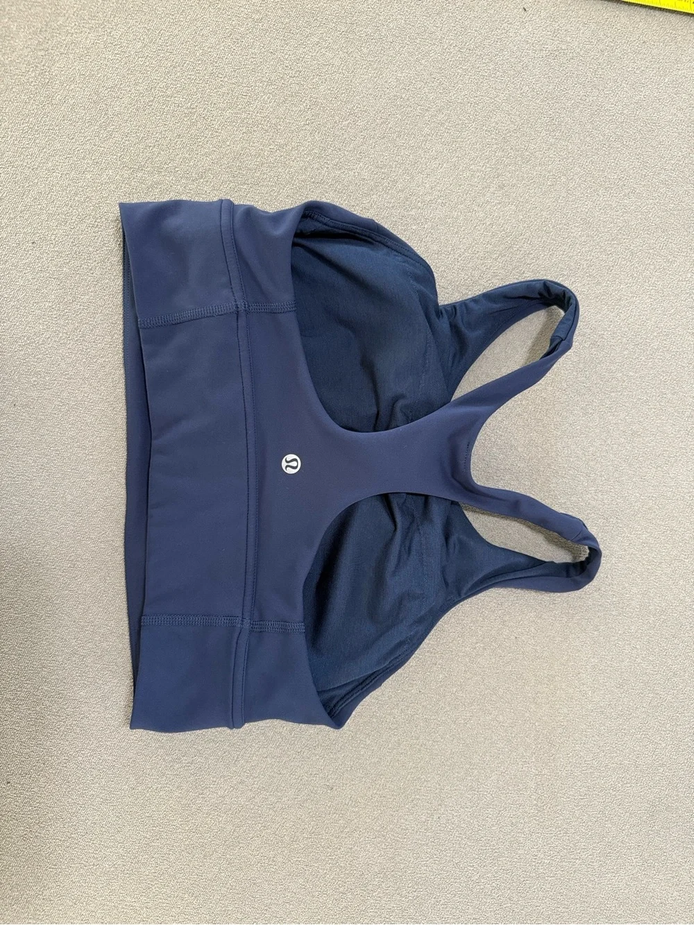 Lululemon Deep Blue Padded Sports Bra